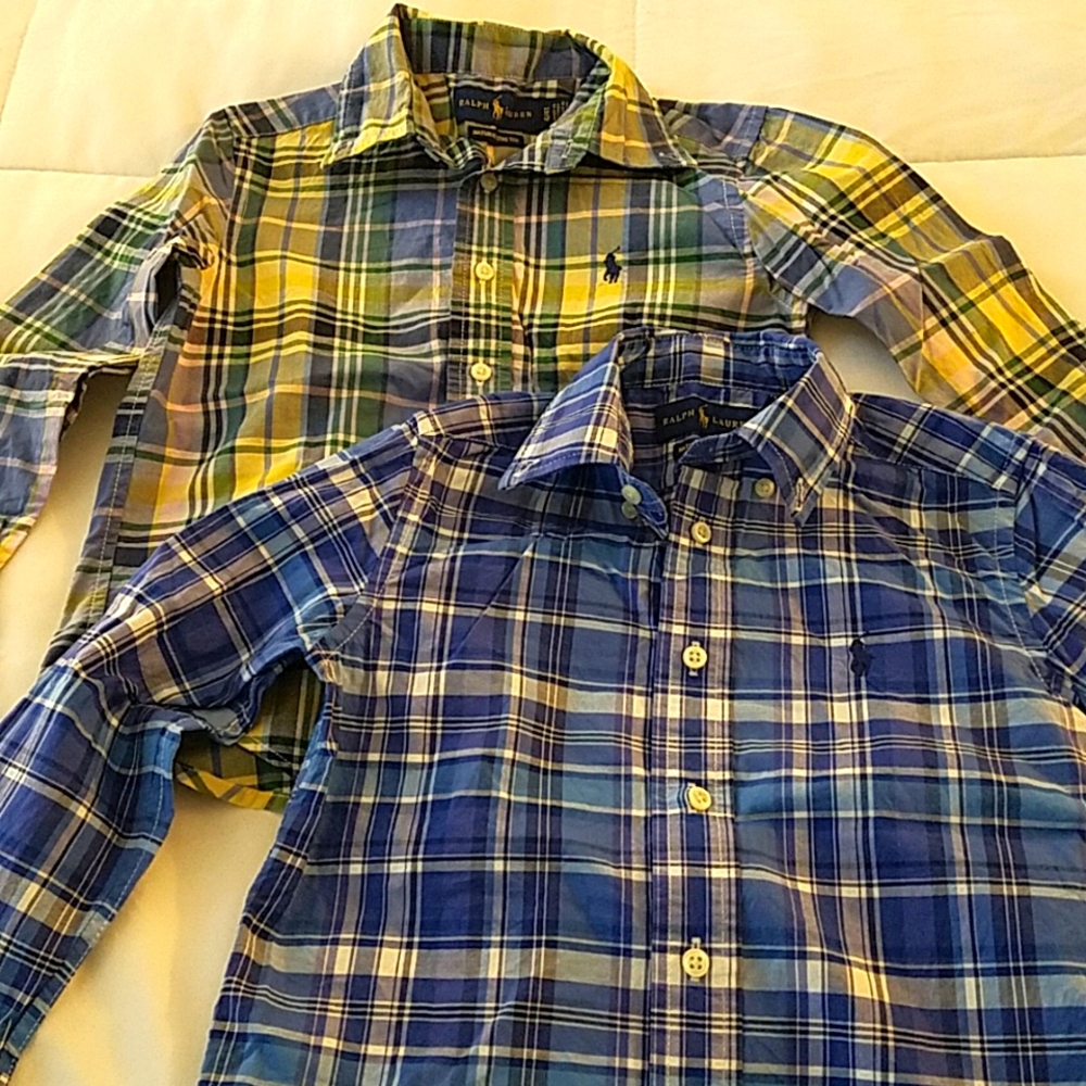 Super Stylish Ralph Lauren Polo Toddler Buttonups